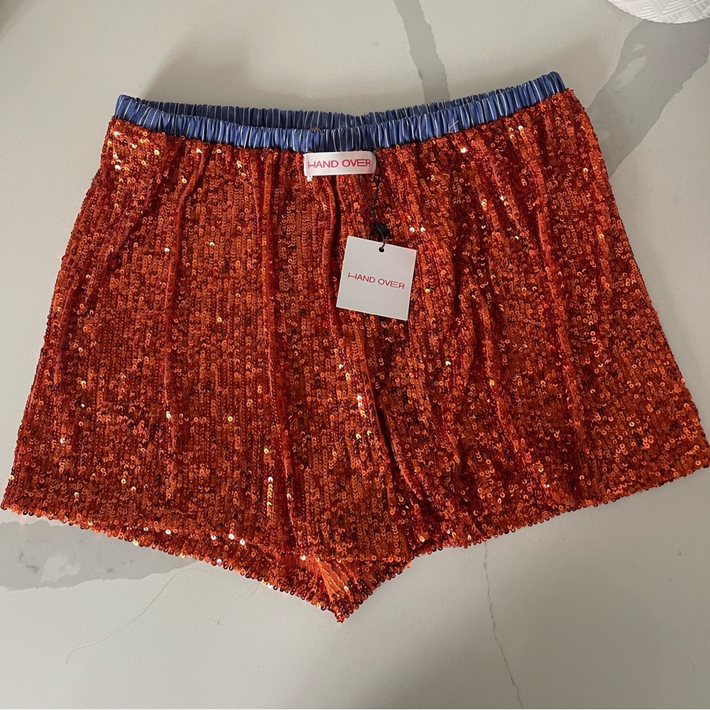 Hand over ex-boyfriend shorts size s